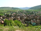 Riquewihr : vue panoramique du village