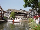 Strasbourg : bâteau dans la petite France