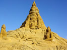 Sculpture de sable Blankenberge, Belgique